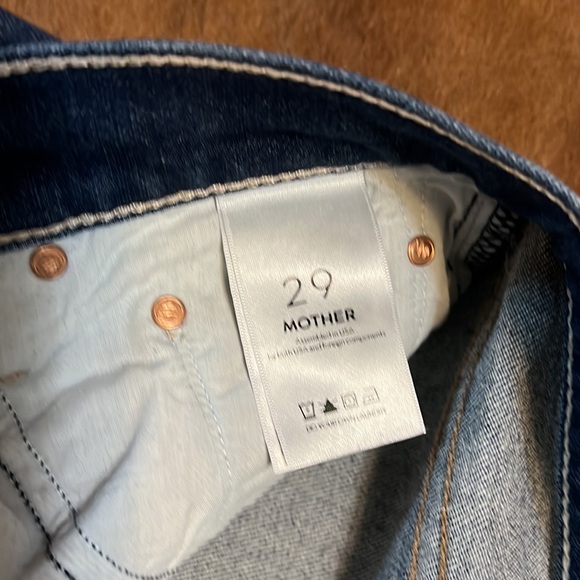 Mother denim.  Size 29, ankle length. - Picture 4 of 4